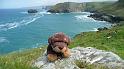 P1000894- Teou devant la cote des cornouailles - Tintagel